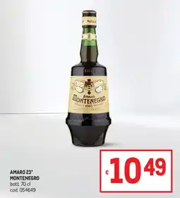 Metro Amaro Montenegro offerta