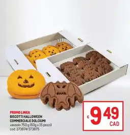 Metro Biscotti Halloween Commerciale Dolciumi offerta