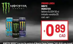 Metro Bibite Monster offerta