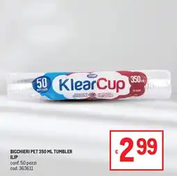Metro KlearCup offerta