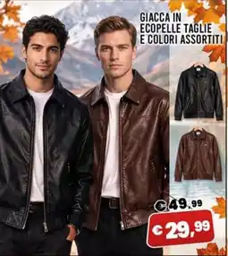 Angel Mercatone Giacca in ecopelle offerta