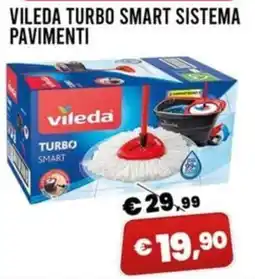 Angel Mercatone Vileda Turbo Smart Sistema Pavimenti offerta