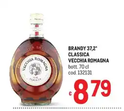 Metro Brandy classica Vecchia Romagna offerta