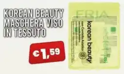 Angel Mercatone Maschera viso in tessuto korean beauty offerta