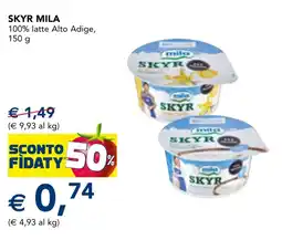 Esselunga Skyr milo offerta
