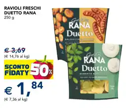 Esselunga Ravioli freschi Rana Duetto offerta