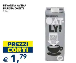 Esselunga Beverage oatly! barista offerta