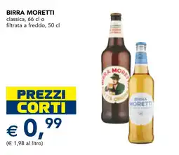 Esselunga Birra Moretti classica offerta