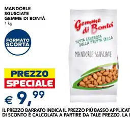 Esselunga Mandorle sgusciate Gemme di Bontà offerta