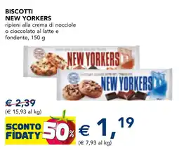 Esselunga Biscotti New Yorkers offerta