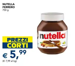 Esselunga Nutella Ferrero offerta