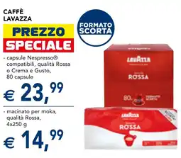 Esselunga Caffè Lavazza offerta