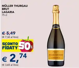 Esselunga Müller Thurgau Brut Lagaria offerta