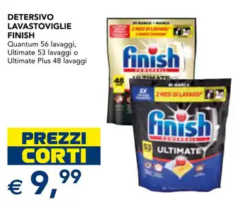 Detersivo lavastoviglie Finish
