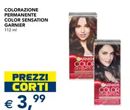 Esselunga Colorazione permanente Color Sensation Garnier offerta