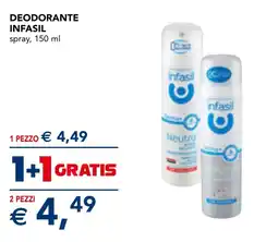 Esselunga Deodorante infasil offerta
