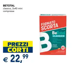 Esselunga BeTotal classico offerta