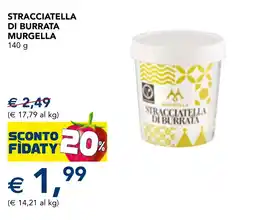 Esselunga Stracciatella di Burrata Murgella offerta