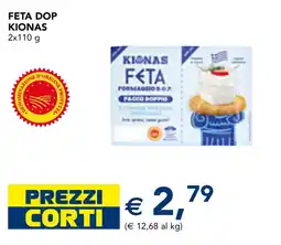 Esselunga Feta DOP Kionas offerta