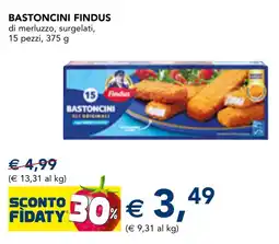 Esselunga Bastoncini Findus offerta
