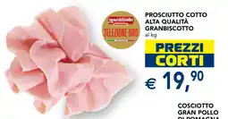 Esselunga Prosciutto cotto Granbiscotto offerta