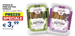 Esselunga Sfoglie di pane guttiau Sunalle offerta