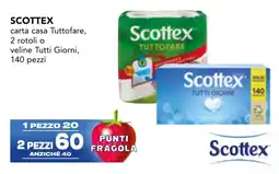 Esselunga Scottex carta casa Tuttofare offerta