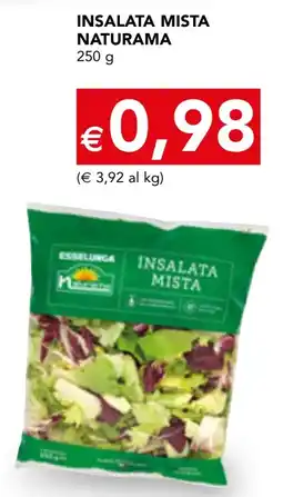 Esselunga Insalata mista Naturama offerta