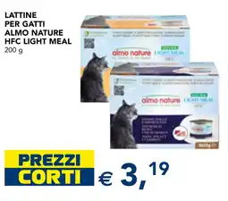Esselunga Lattine per gatti Almo Nature HFC Light Meal offerta