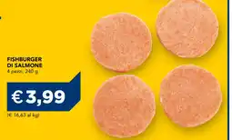 Esselunga Fishburger di salmone offerta