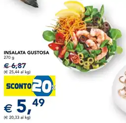 Esselunga Insalata gustosa offerta