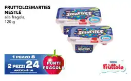 Esselunga Fruttolo Smarties Nestlé alla fragola offerta