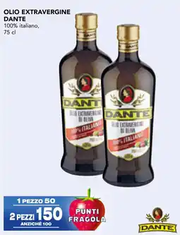Esselunga Olio extravergine Dante offerta