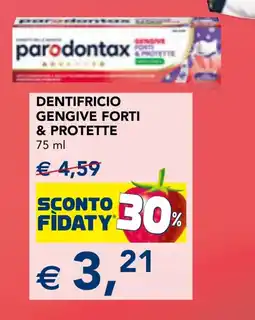 Esselunga Parodontax dentifricio gengive forti & protette offerta