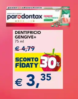 Esselunga Parodontax Dentifricio Gengive+ offerta