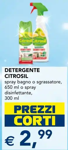 Esselunga Detergente Citrosil offerta