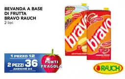 Esselunga Beverage based on fruit Bravo Rauch offerta