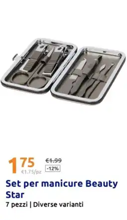 Action Set per manicure Beauty Star offerta