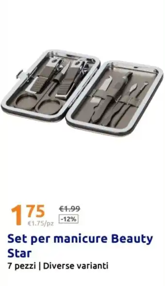 Set per manicure Beauty Star