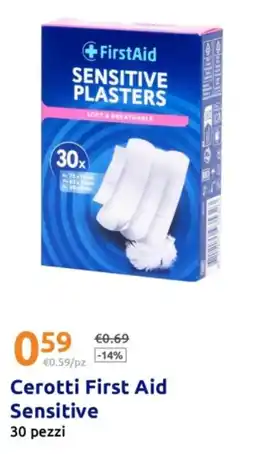 Action Cerotti First Aid Sensitive offerta