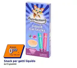 Action Purrfections Liquid Cat Sticks offerta