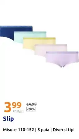 Action Slip offerta