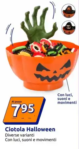 Action Ciotola Halloween offerta