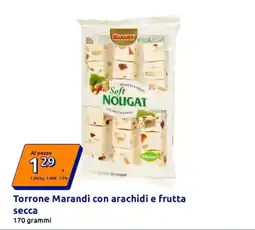 Action Torrone Marandi con arachidi e frutta secca offerta
