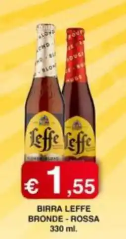 Orsini Market Birra Leffe Bronde - Rossa offerta