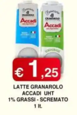 Orsini Market Latte Granarolo Accadi UHT offerta