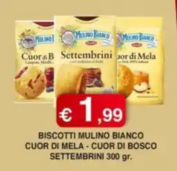 Orsini Market Biscotti Mulino Bianco Cuor di Mela - Cuor di Bosco Settembrini offerta
