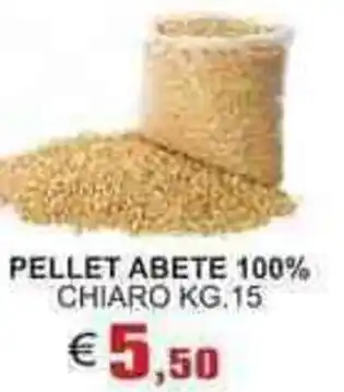 Brickea Pellet Abete 100% 15kg offerta