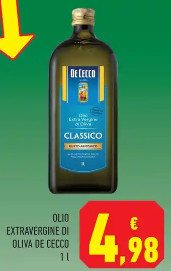 Olio extravergine di oliva De Cecco Classico
