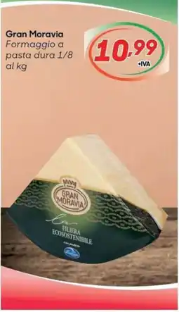 Pac Cash&Carry Formaggio a pasta dura 1/8 Gran Moravia offerta